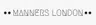 Manners London logo