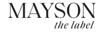 MAYSON the label promo code