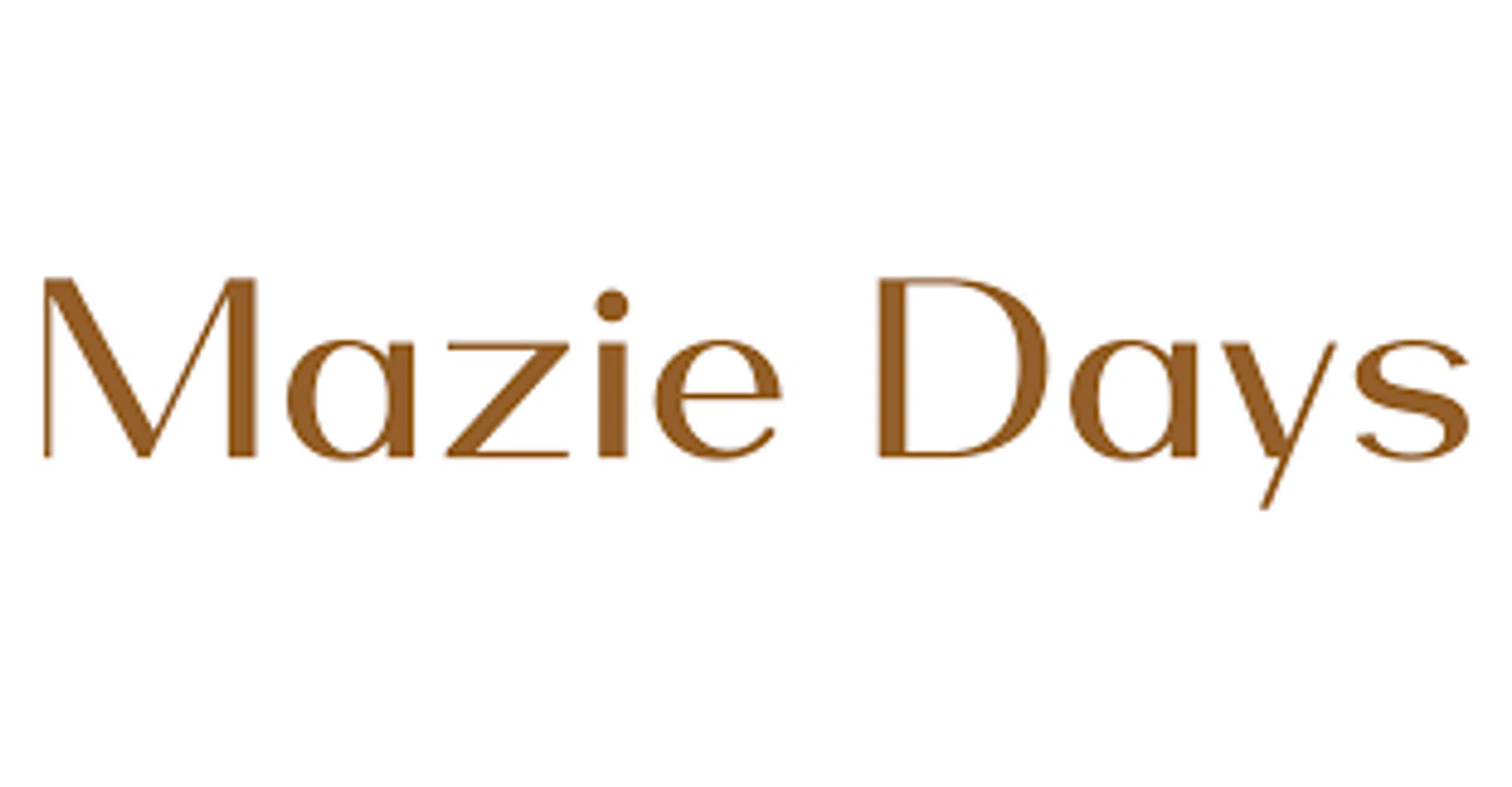 Mazie Days logo