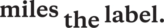 miles the label logo