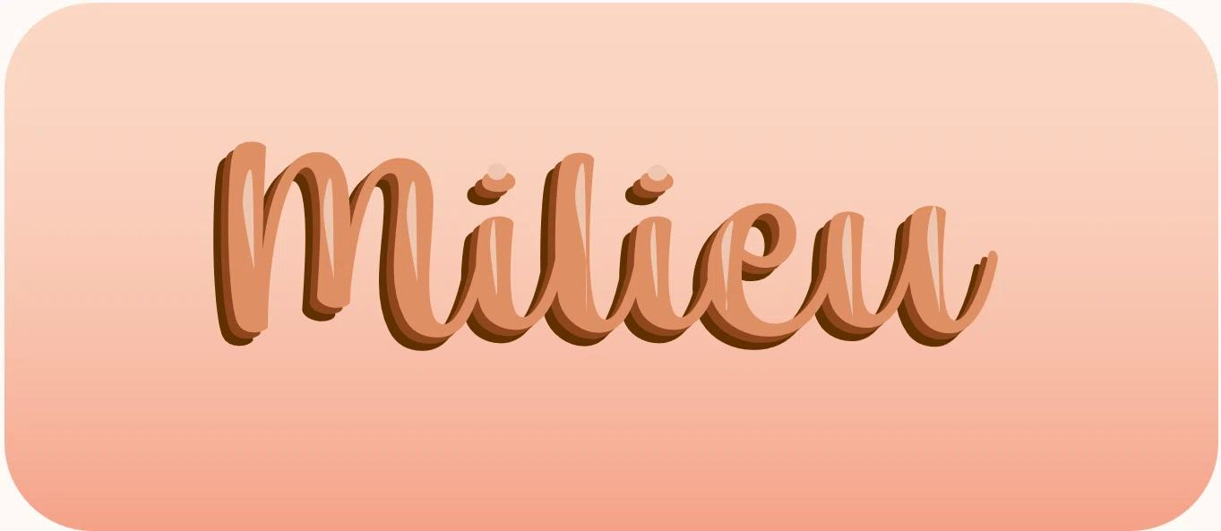 Milieu logo