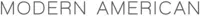 Modern American logo