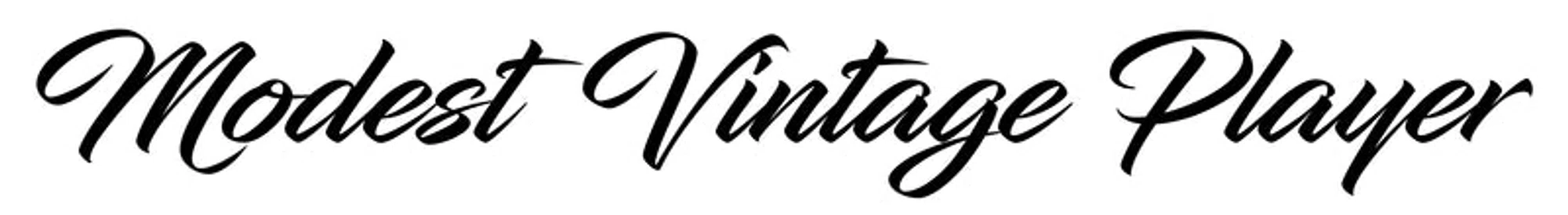 Modest Vintage Player logo