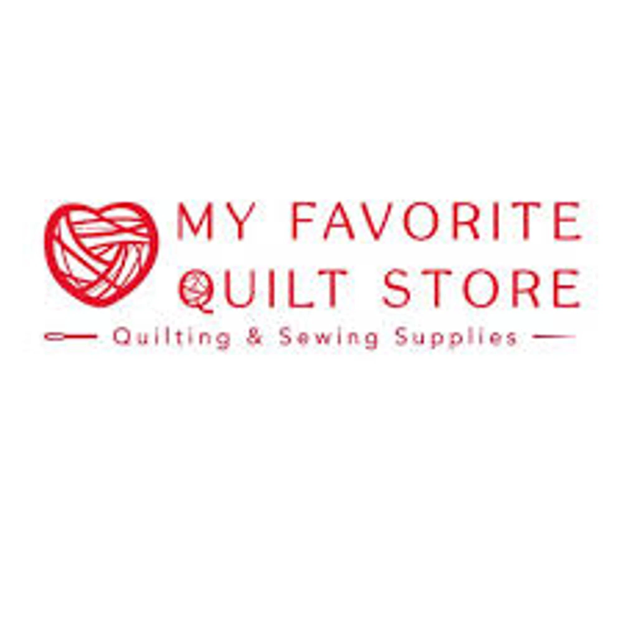 My Favorite Quilt Store logo