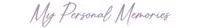My Personal Memories logo