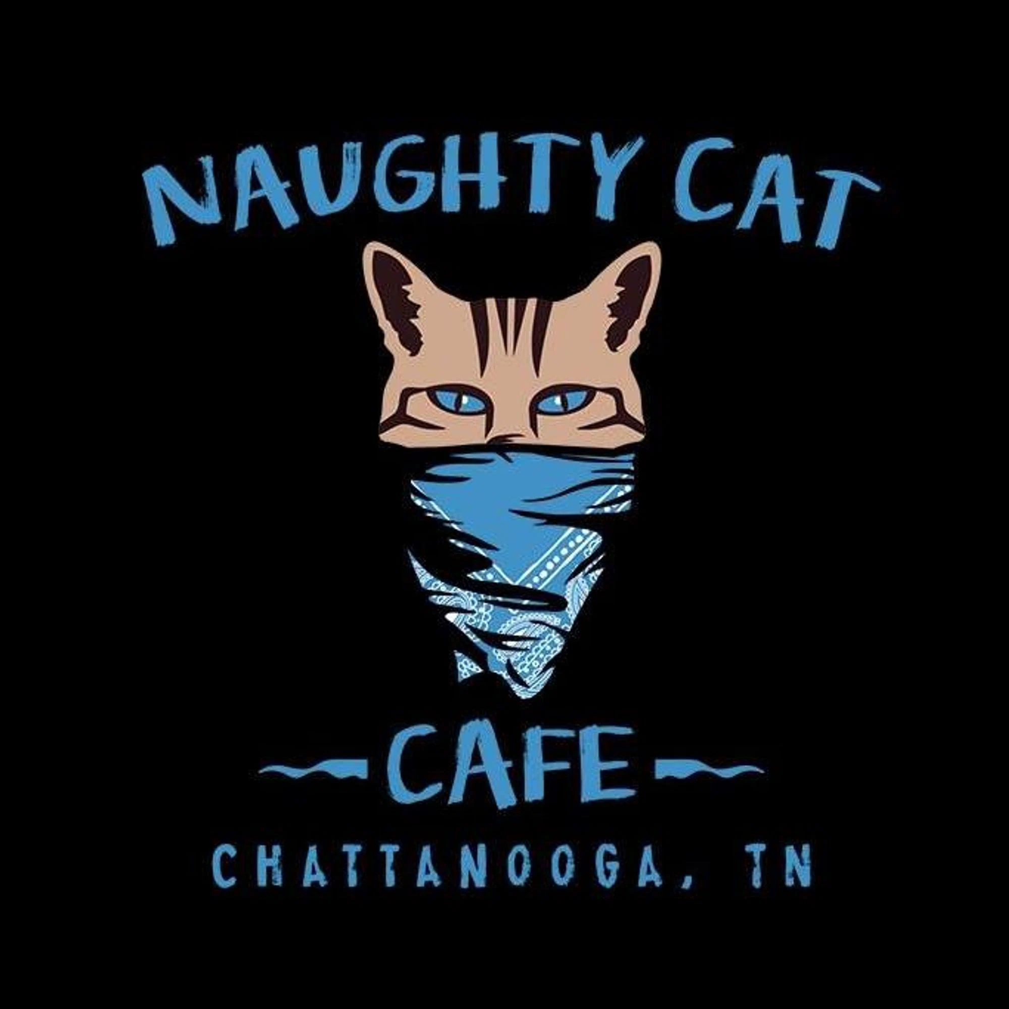 Naughty Cat Cafe logo