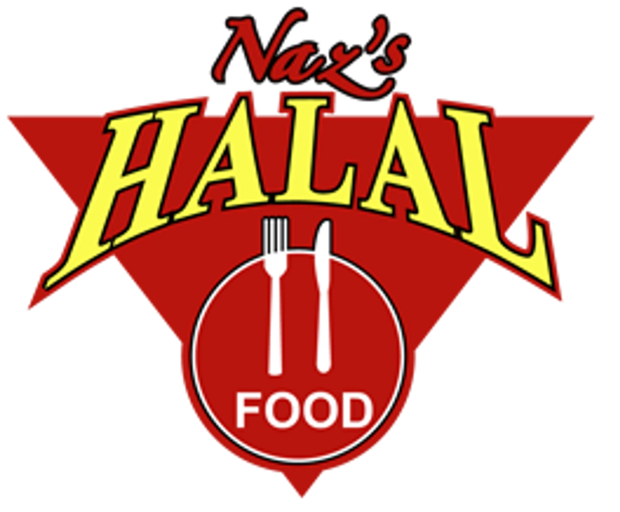 Naz's Halal Food logo