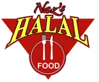 Naz's Halal Food logo