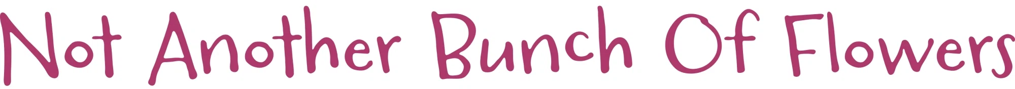 Not Another Bunch Of Flowers logo