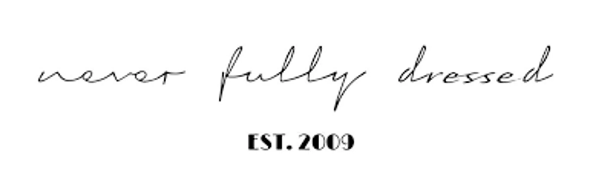Never Fully Dressed US logo