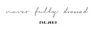 Never Fully Dressed US logo