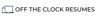 Off The Clock Resumes logo