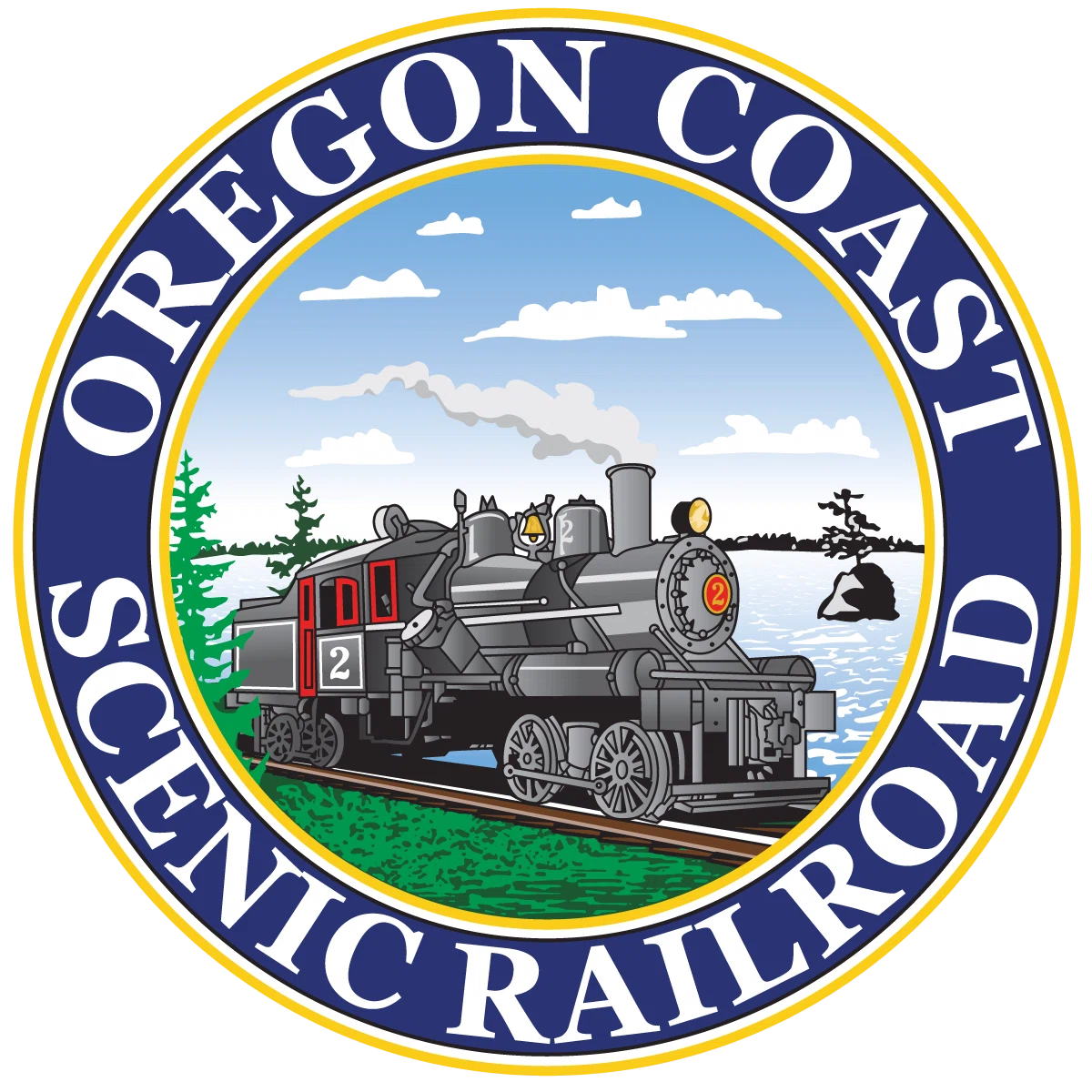 Oregon Coast Scenic Railroad logo