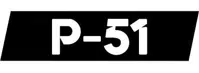 P-51 Bikes logo