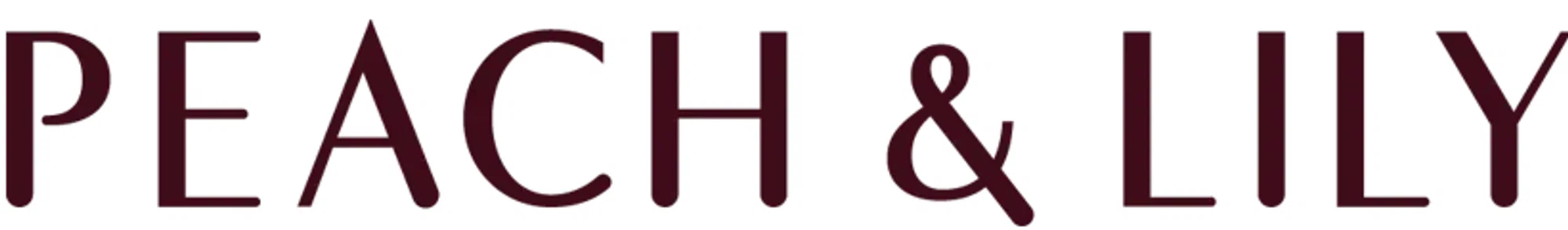 Peach & Lily logo