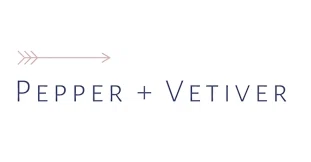 Pepper + Vetiver logo