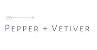 Pepper + Vetiver logo