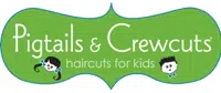 Pigtails & Crewcuts logo
