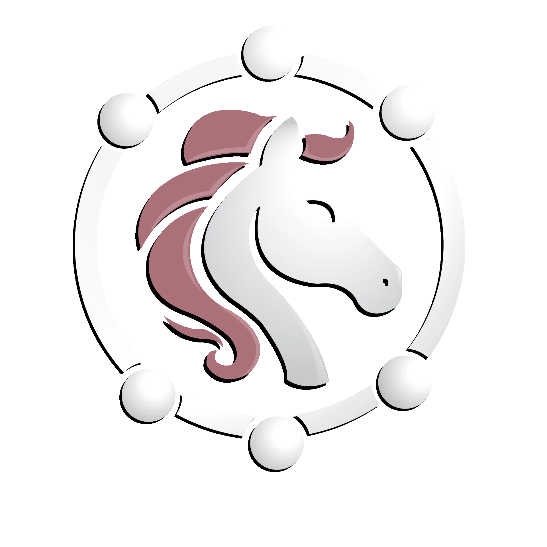 Pink Pony Peptides logo