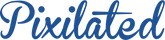 Pixilated logo