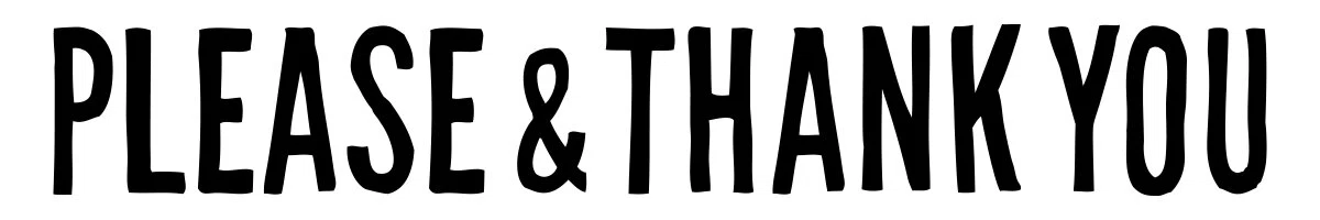 Please & Thank You logo