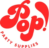 POP party supplies logo