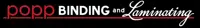 Popp Binding & Laminating logo
