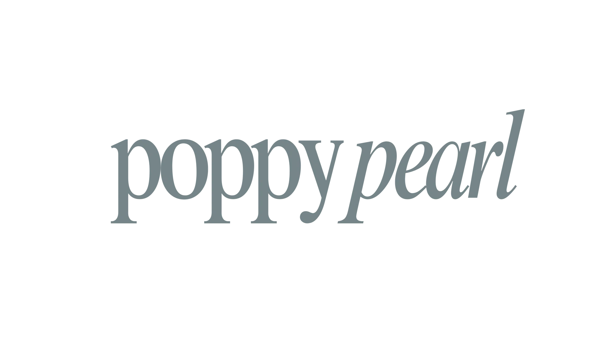 Poppy Pearl logo