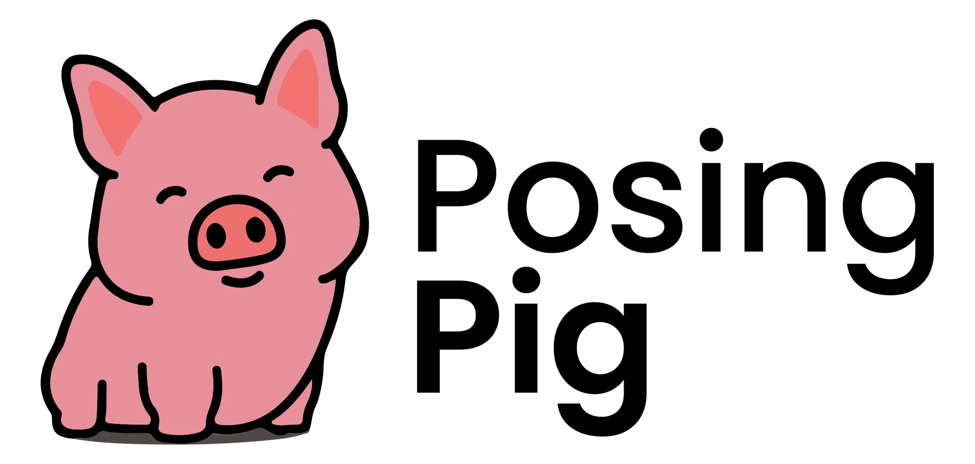 Posing Pig logo