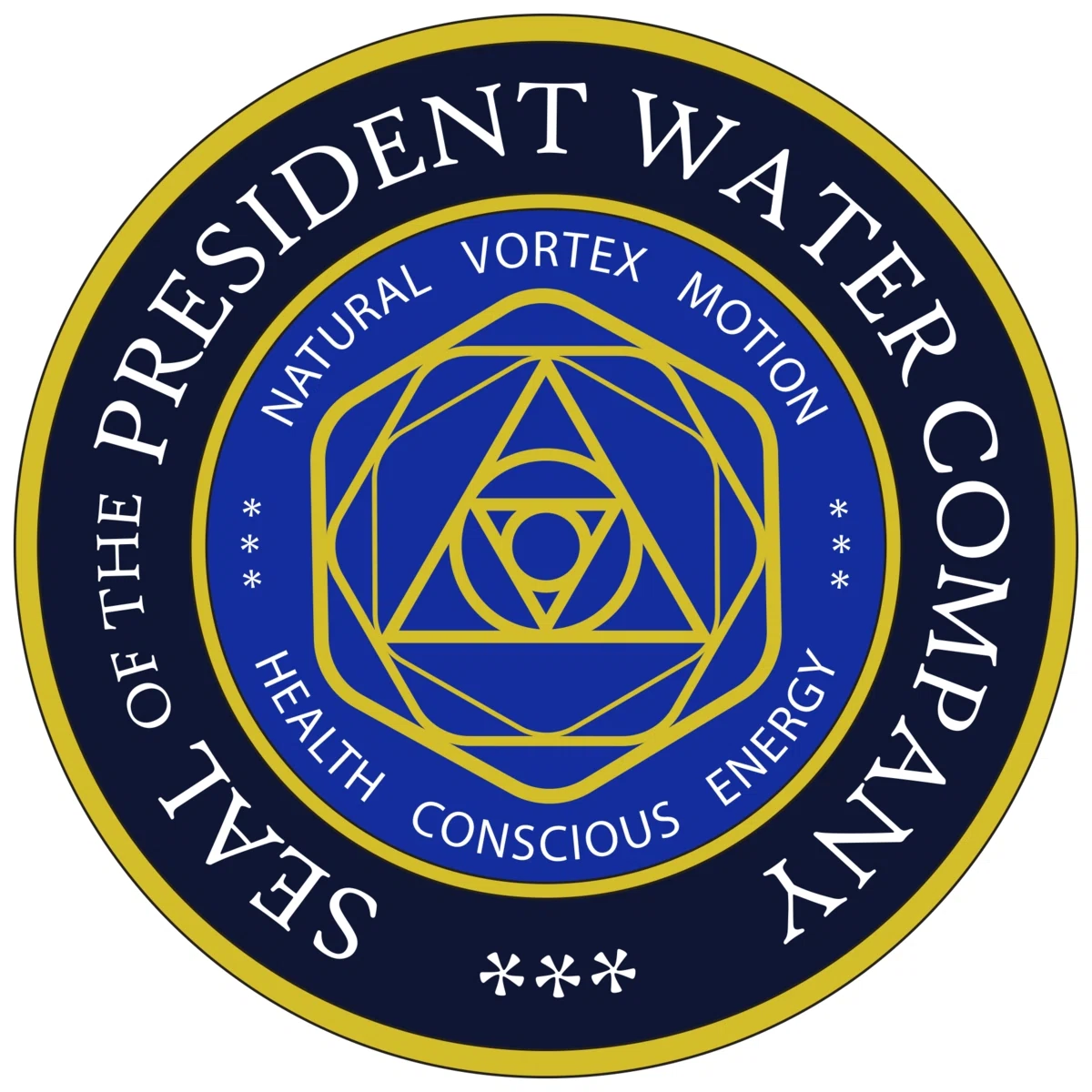 President Water logo