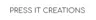 Press It Creations logo
