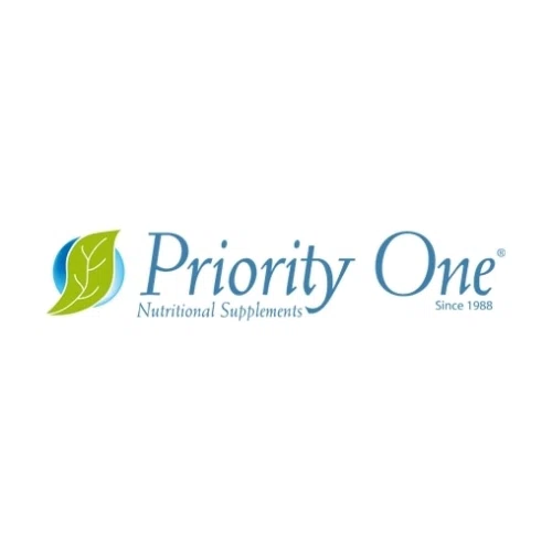 Priority One Nutritional Supplements logo