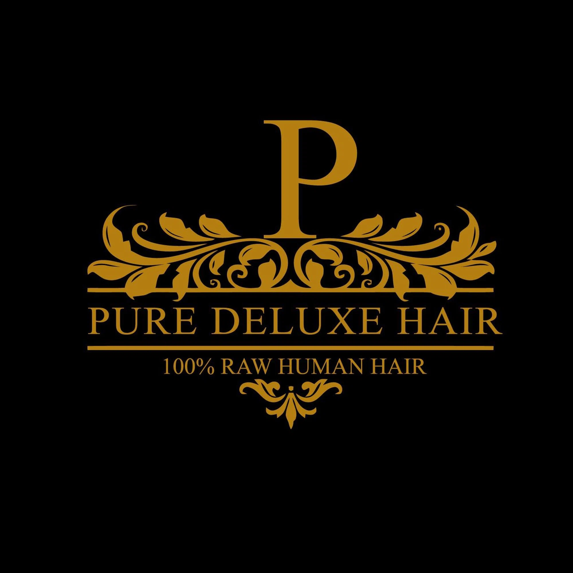 PURE DELUXE HAIR logo