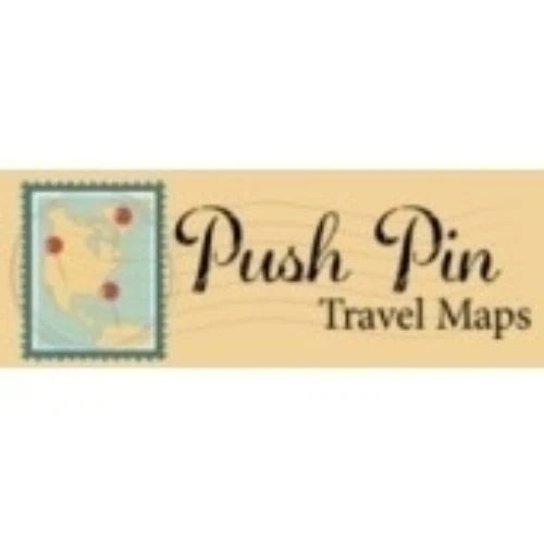 Push Pin Travel Maps logo