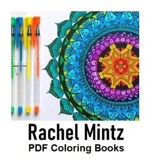 Rachel Mintz Coloring Books logo