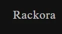 Rackora logo