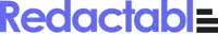 Redactable logo