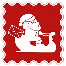 Santa's Helpers Postal Service logo