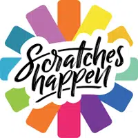 Scratches Happen logo