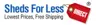 Sheds For Less Direct logo