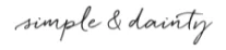 Simple & Dainty logo