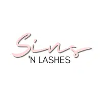 Sins 'n Lashes logo