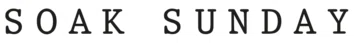 Soak Sunday logo