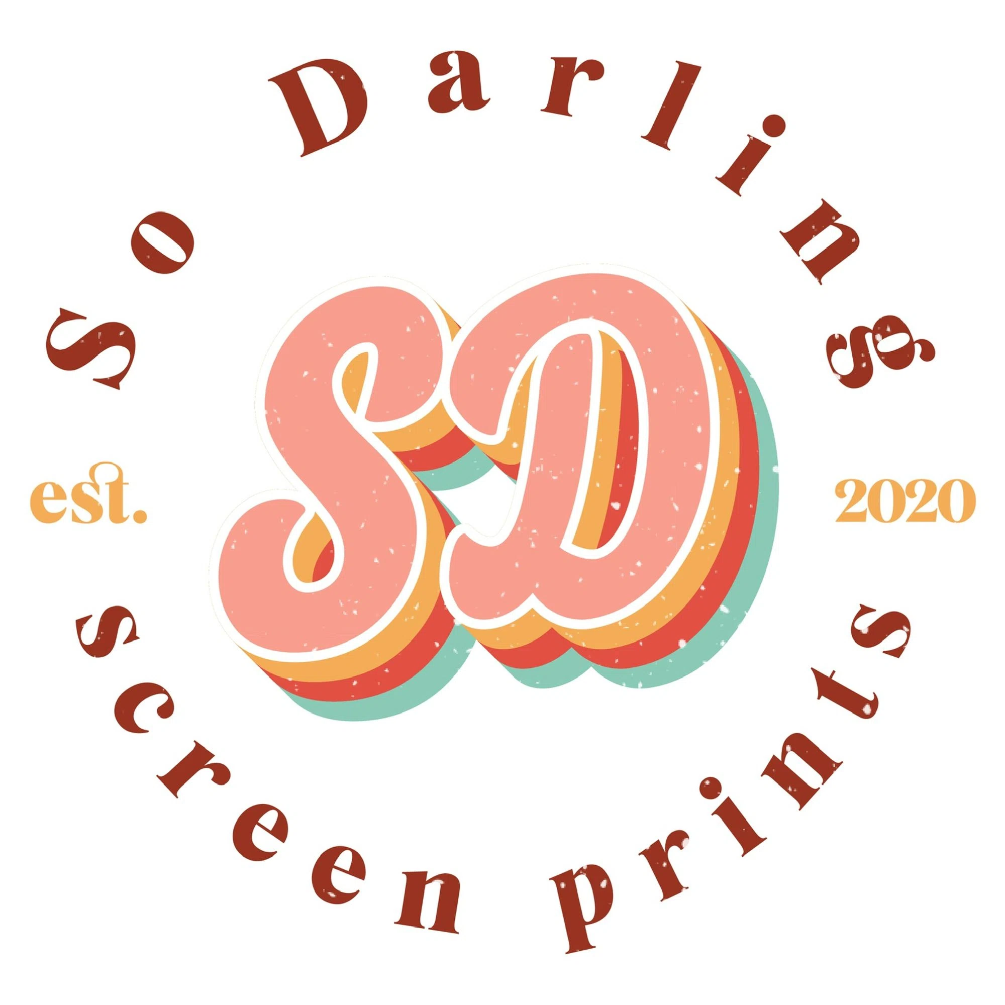 So Darling Screen Prints logo