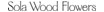 Sola Wood Flowers discount code