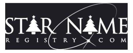 Star Name Registry discount code