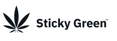 Sticky Green Flower logo