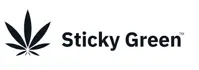 Sticky Green Flower logo