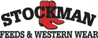 Stockman Feeds and Western Wear logo