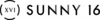 Sunny 16 logo